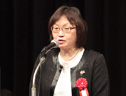 祝辞　岐阜市長代理（小澤里美健康部長）