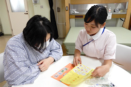 看護の統合と実践Ⅰ　3年生授業風景